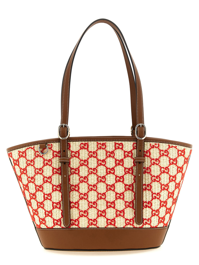 Gucci Gucci Small Woven Shopping Bag