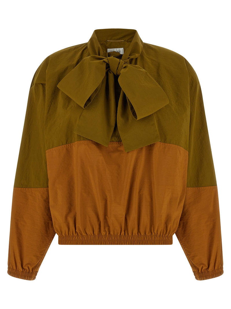 Saint Laurent Saint Laurent Color-block Anorak
