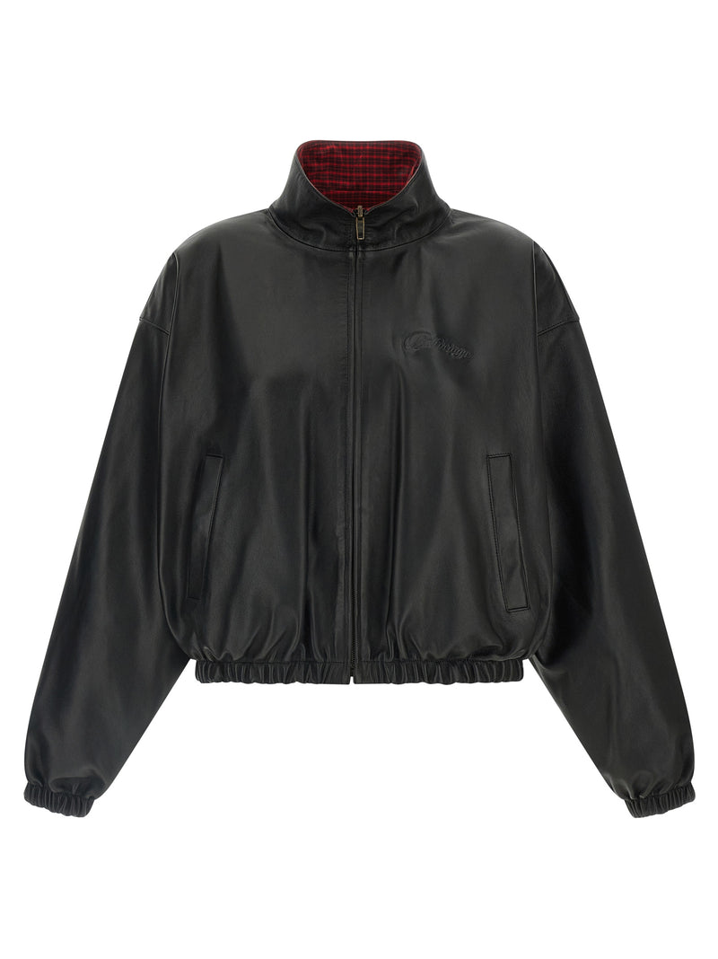 Balenciaga Chaqueta reversible de piel Balenciaga