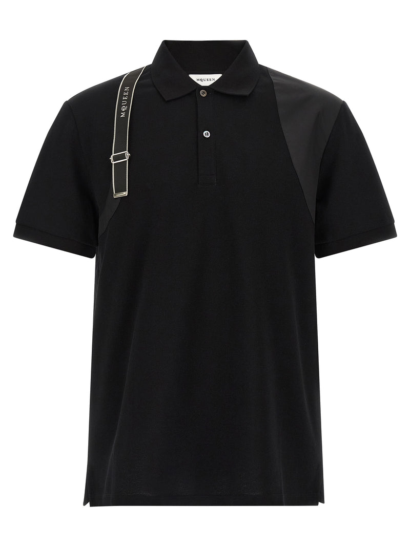 Alexander McQueen Harness Polo Shirt | Urbalenti™ NYC