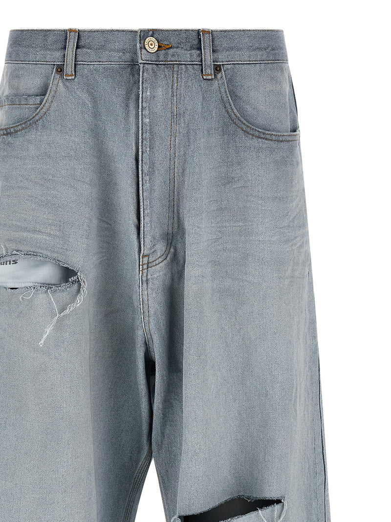 Balenciaga Minimal Baggy Jeans | Urbalenti™ NYC