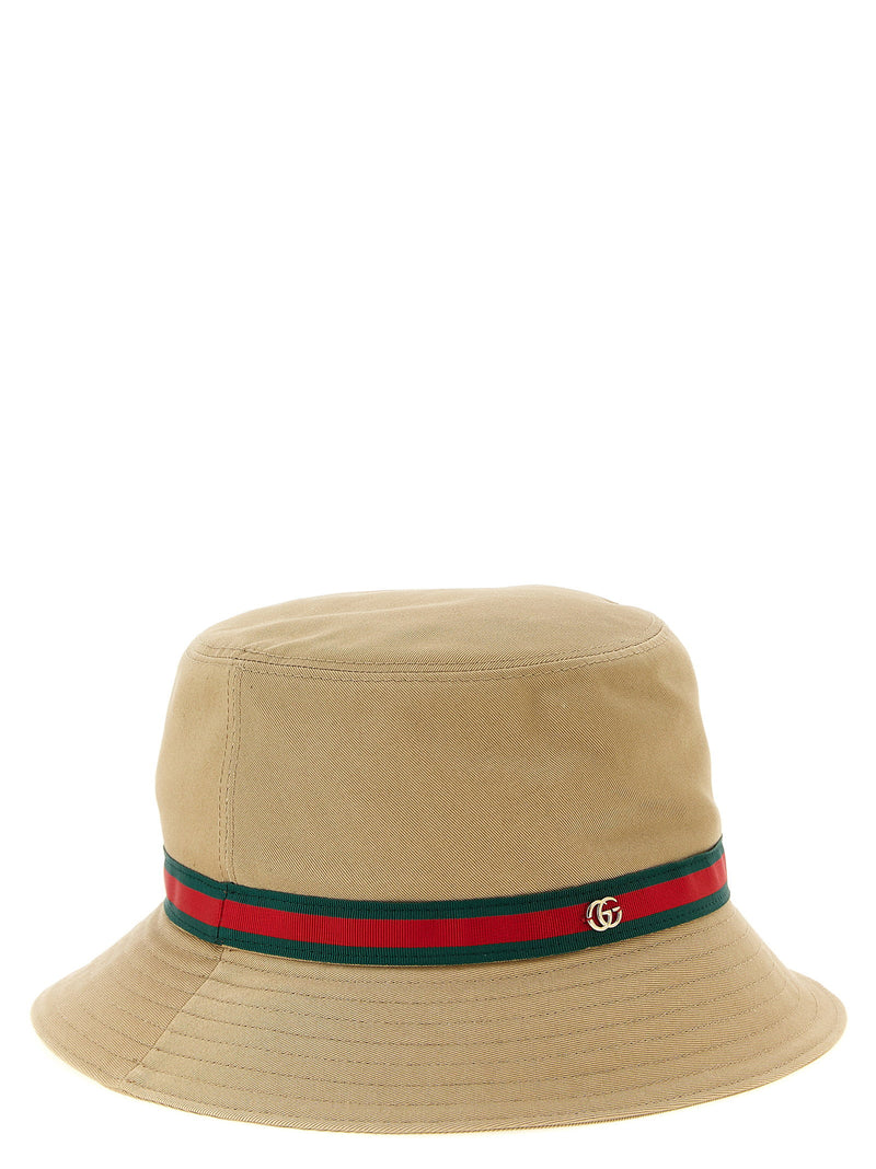 Gucci Gucci Web Tape Bucket Hat