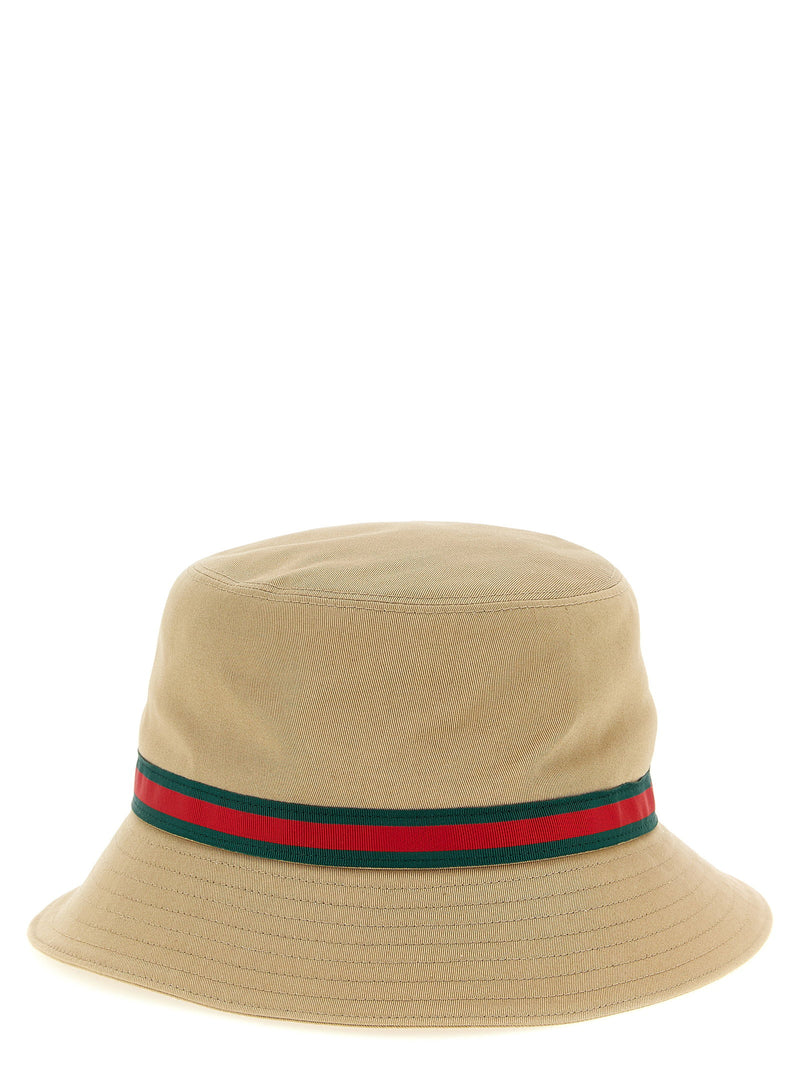 Gucci Gucci Web Tape Bucket Hat