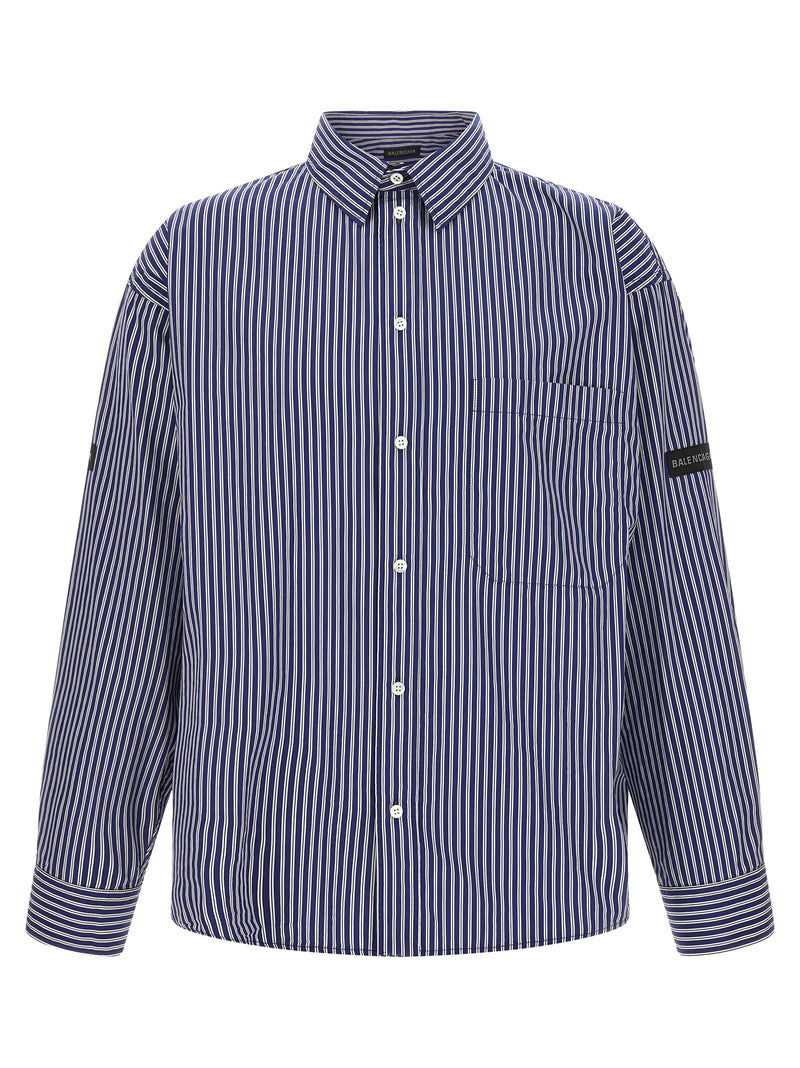Balenciaga Striped Shirt | Urbalenti™ NYC