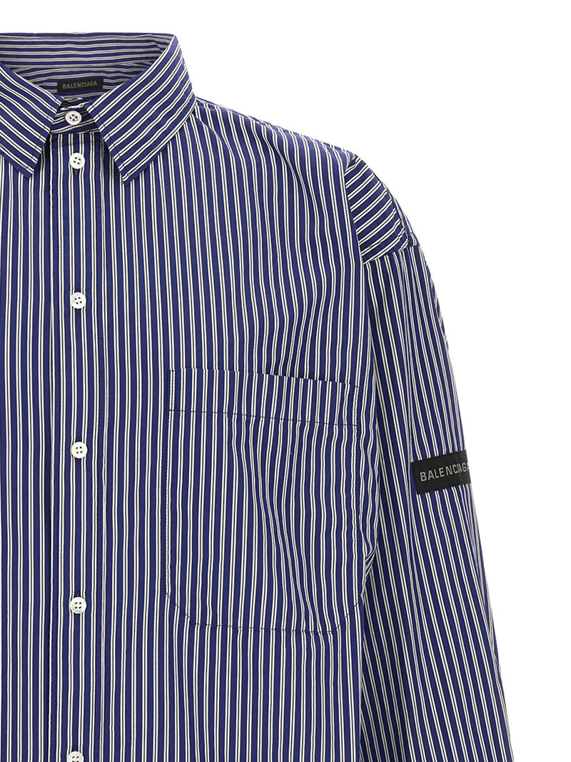 Balenciaga Striped Shirt | Urbalenti™ NYC