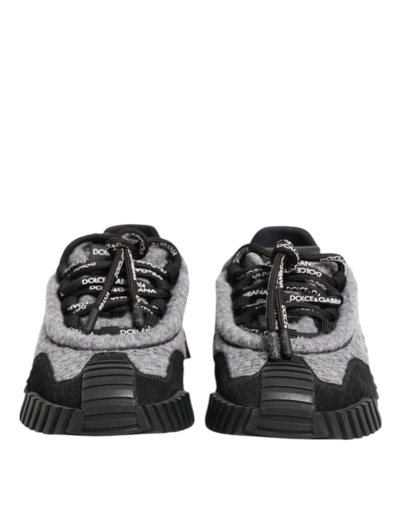 Sneakers basse NS1 Dolce & Gabbana nere e grigie