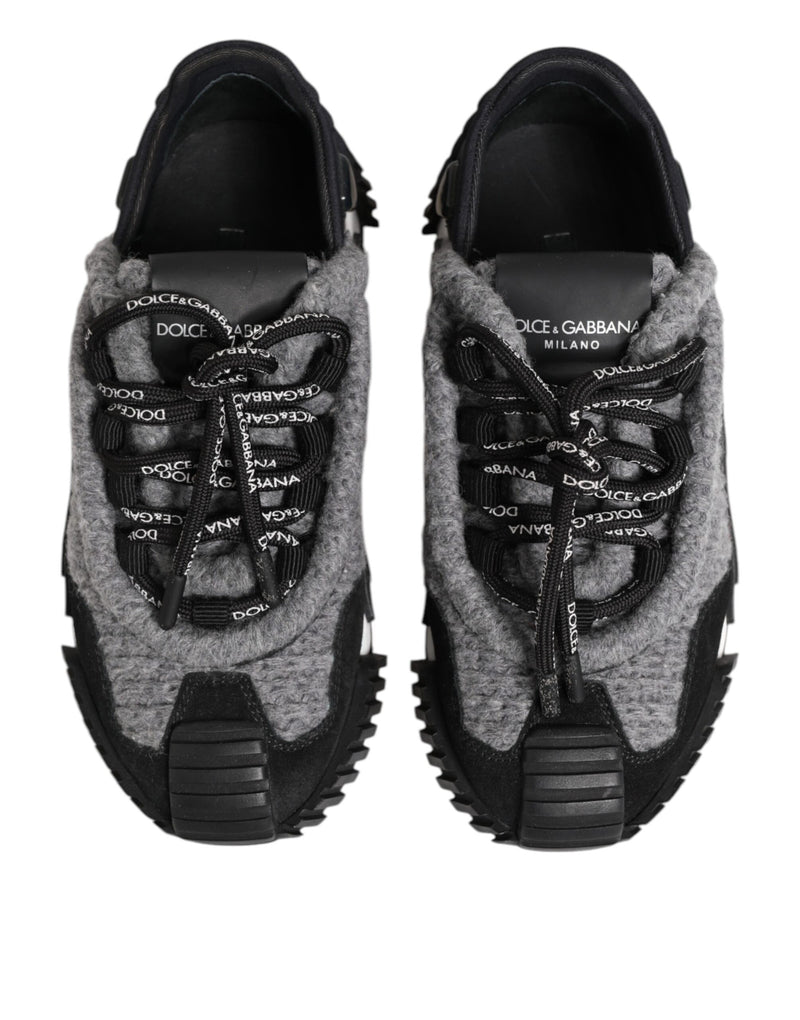 Sneakers basse NS1 Dolce & Gabbana nere e grigie