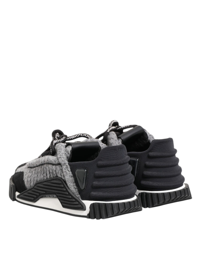 Sneakers basse NS1 Dolce & Gabbana nere e grigie