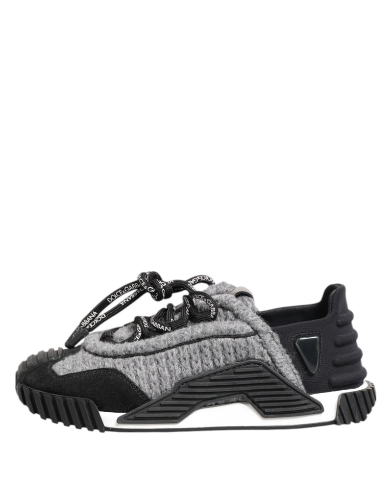 Sneakers basse NS1 Dolce & Gabbana nere e grigie