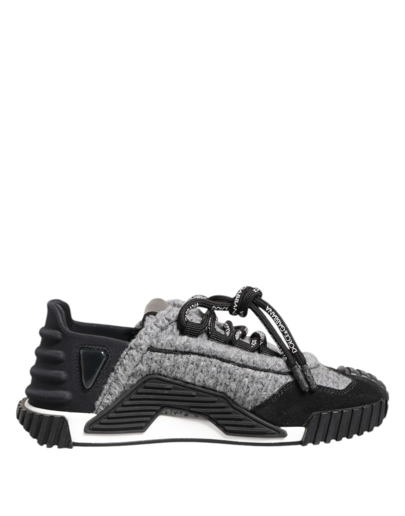 Sneakers basse NS1 Dolce & Gabbana nere e grigie