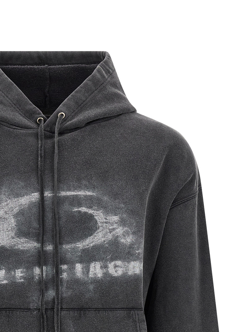 Balenciaga Washed Crayon Loop Hoodie | Urbalenti™ NYC