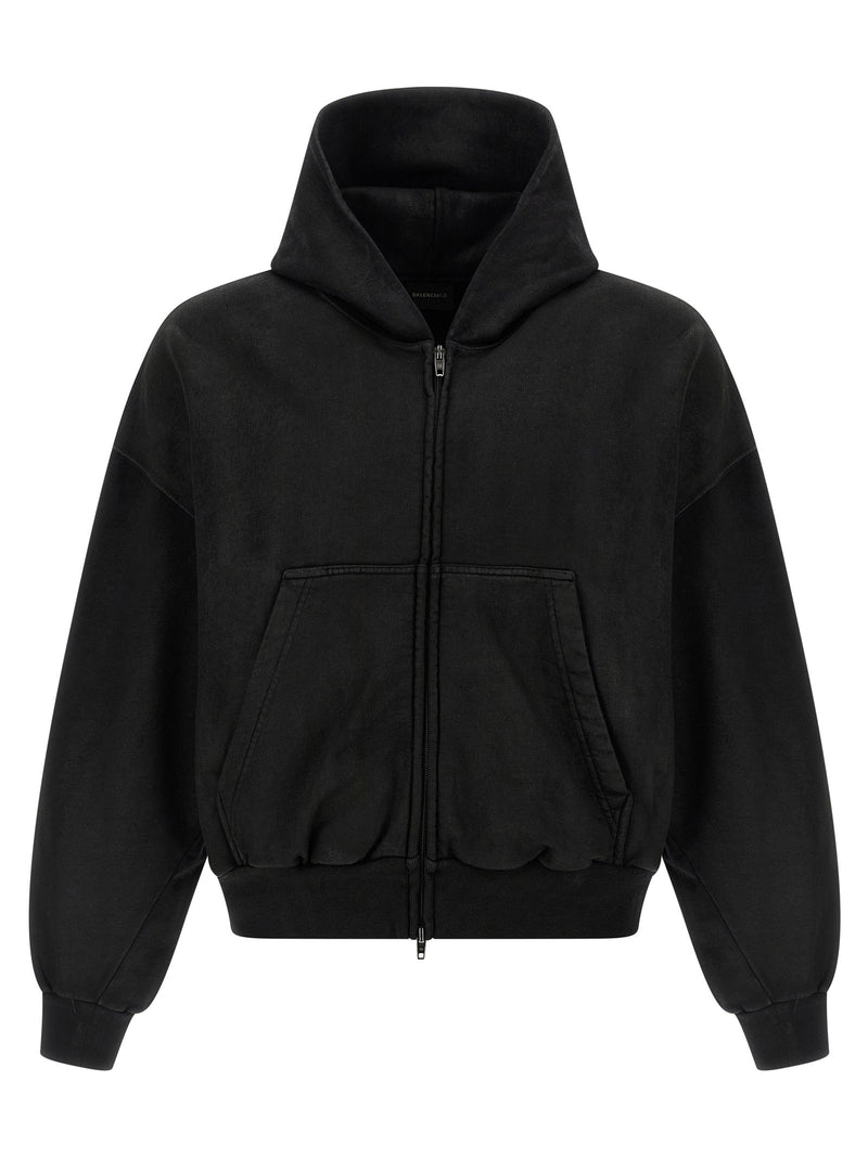 Balenciaga Balenciaga Cropped Hoodie