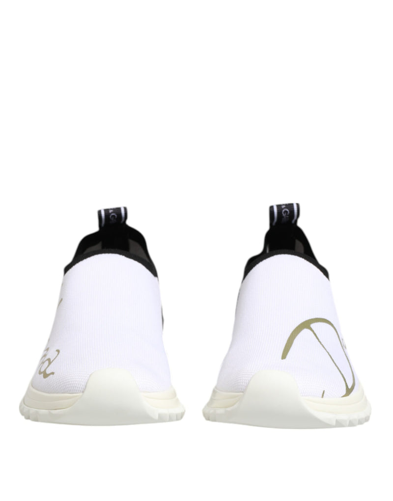 Sneakers basse Sorrento Dolce & Gabbana bianche e nere