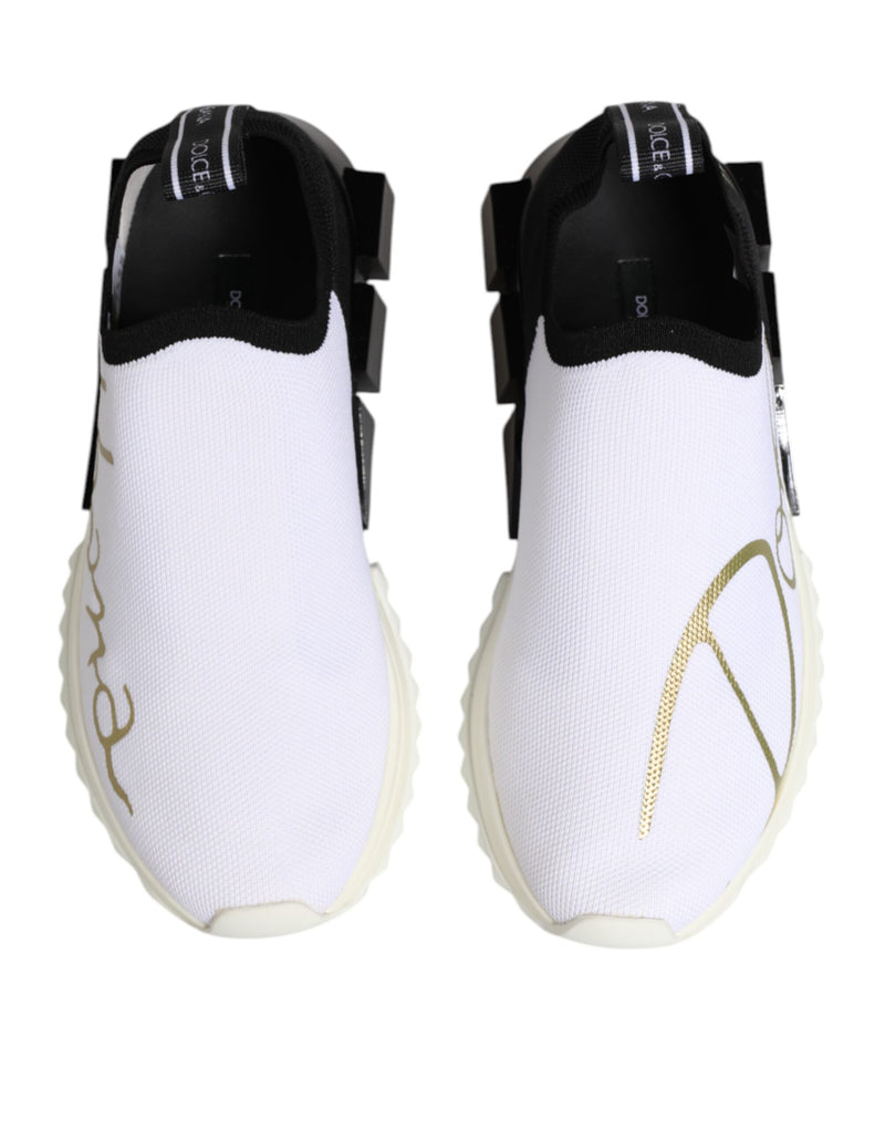 Sneakers basse Sorrento Dolce & Gabbana bianche e nere