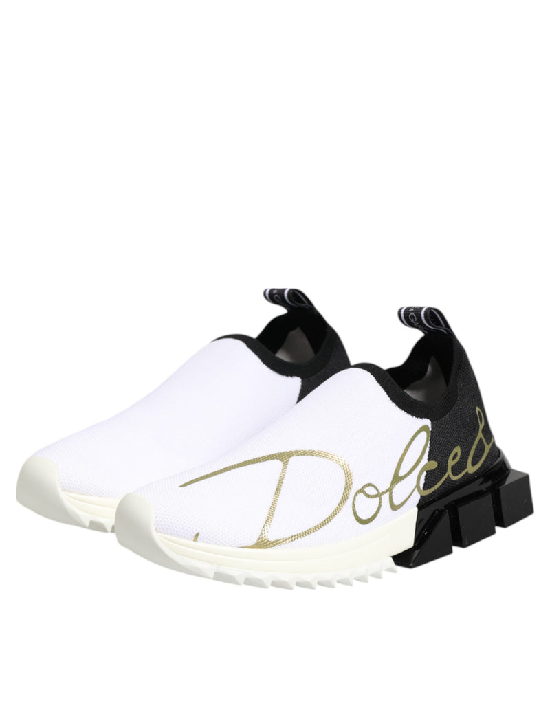 Sneakers basse Sorrento Dolce & Gabbana bianche e nere
