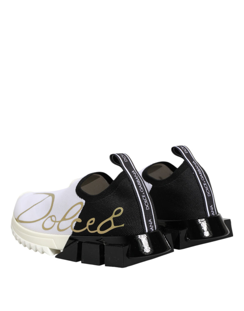 Sneakers basse Sorrento Dolce & Gabbana bianche e nere