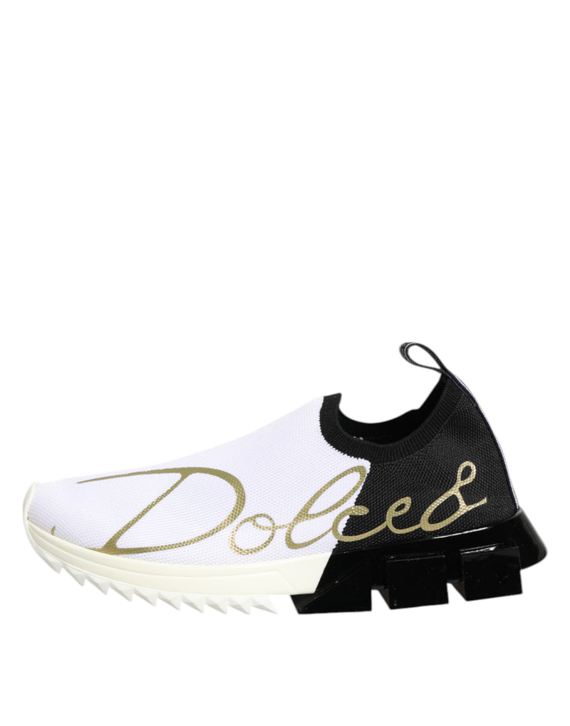 Sneakers basse Sorrento Dolce & Gabbana bianche e nere