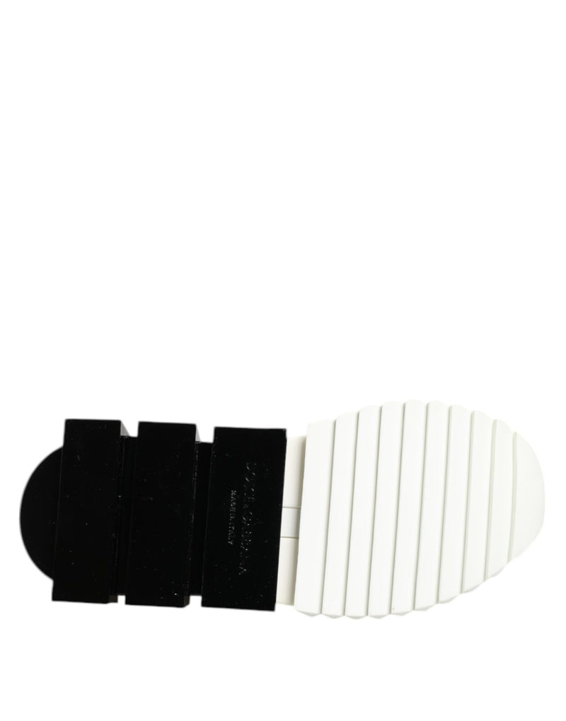 Sneakers basse Sorrento Dolce & Gabbana bianche e nere