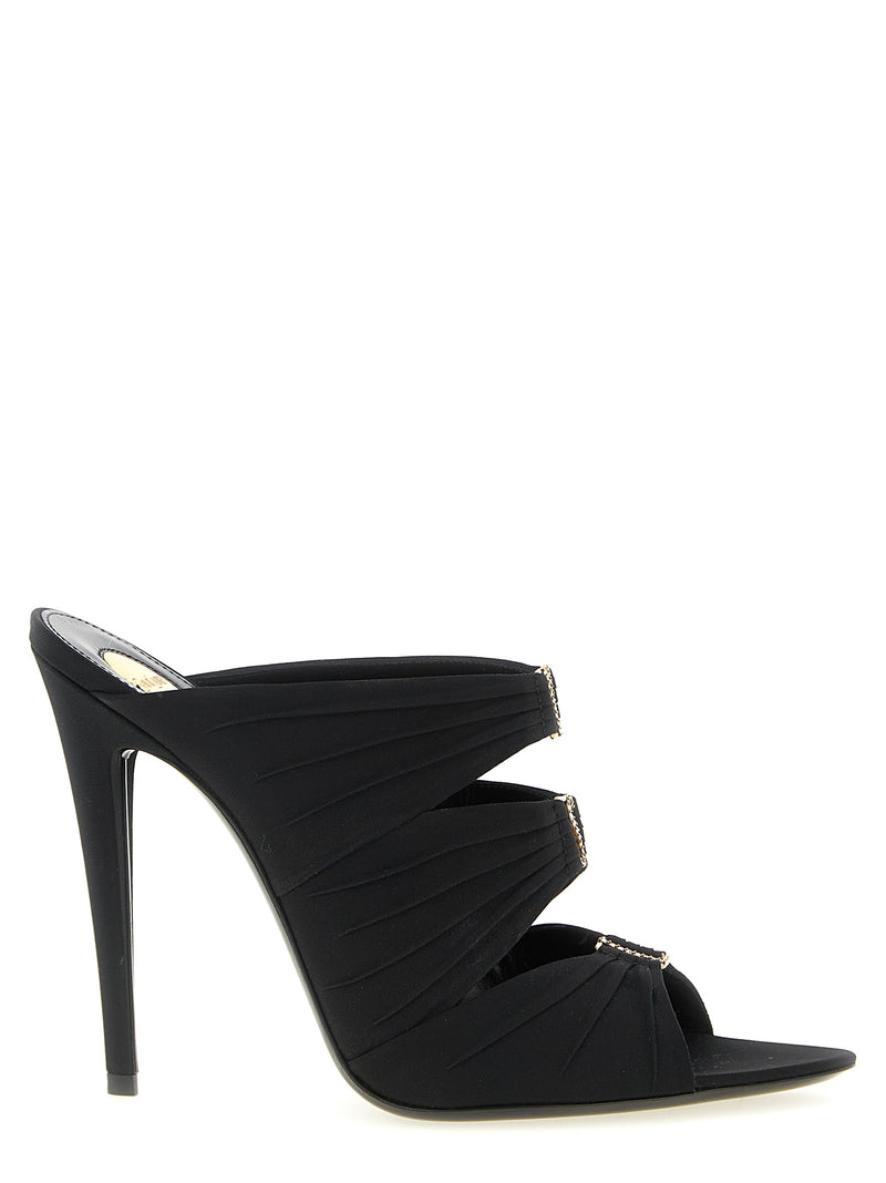 Saint Laurent Emilie Mules | Urbalenti™ NYC