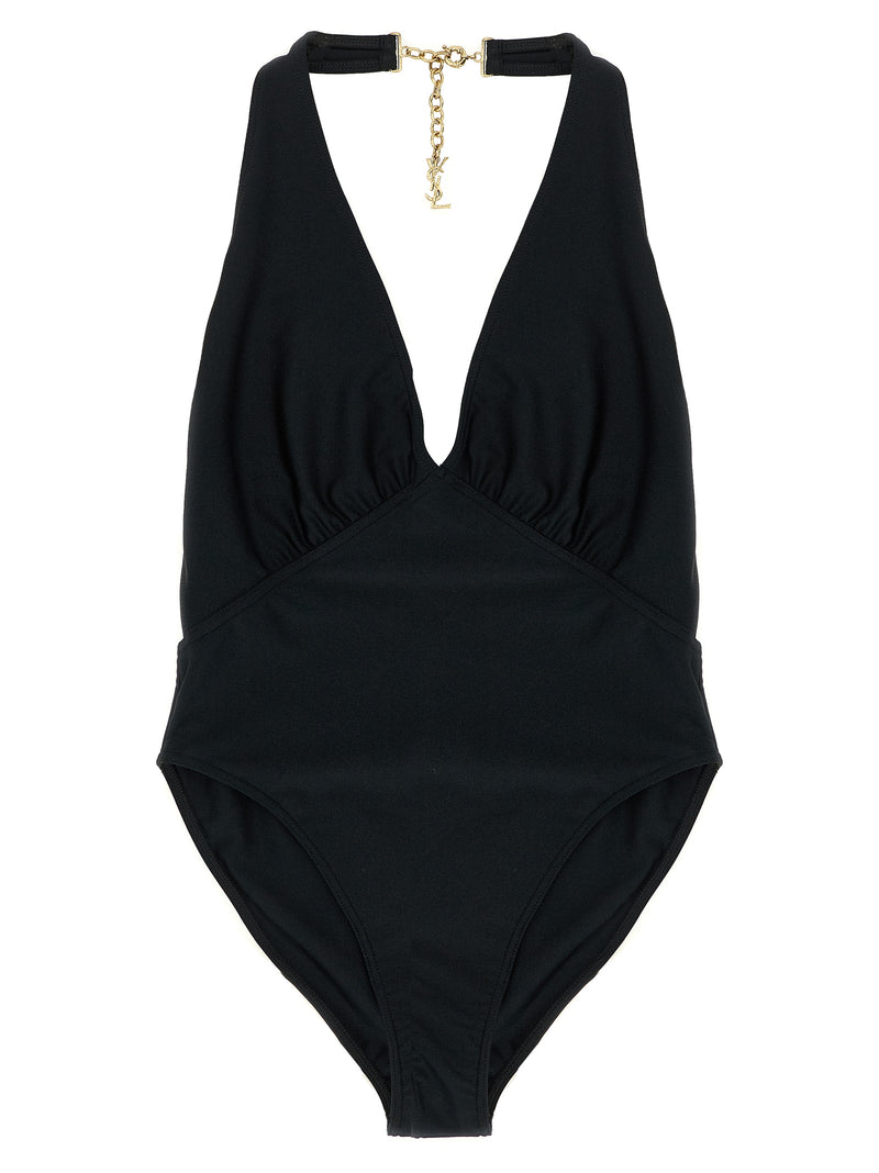 Saint Laurent Cassandre One-piece Swimsuit | Urbalenti™ NYC