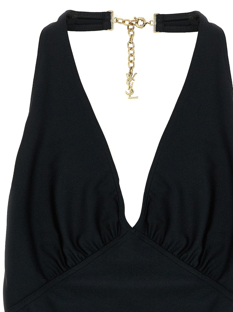 Saint Laurent Cassandre One-piece Swimsuit | Urbalenti™ NYC