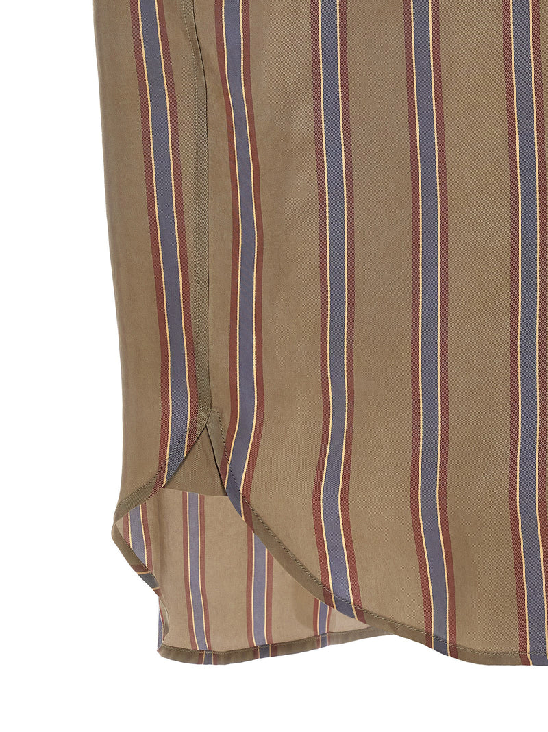 Saint Laurent Saint Laurent Cassandre Striped Shirt