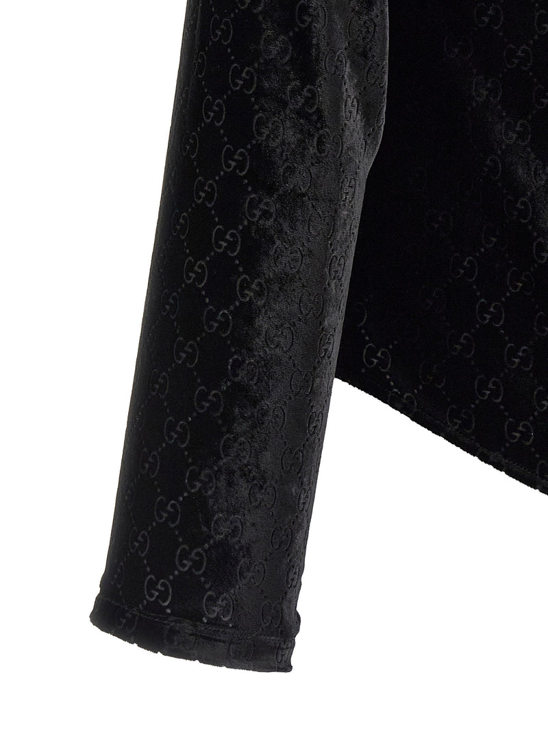 Gucci Gucci Gg Velvet Shirt