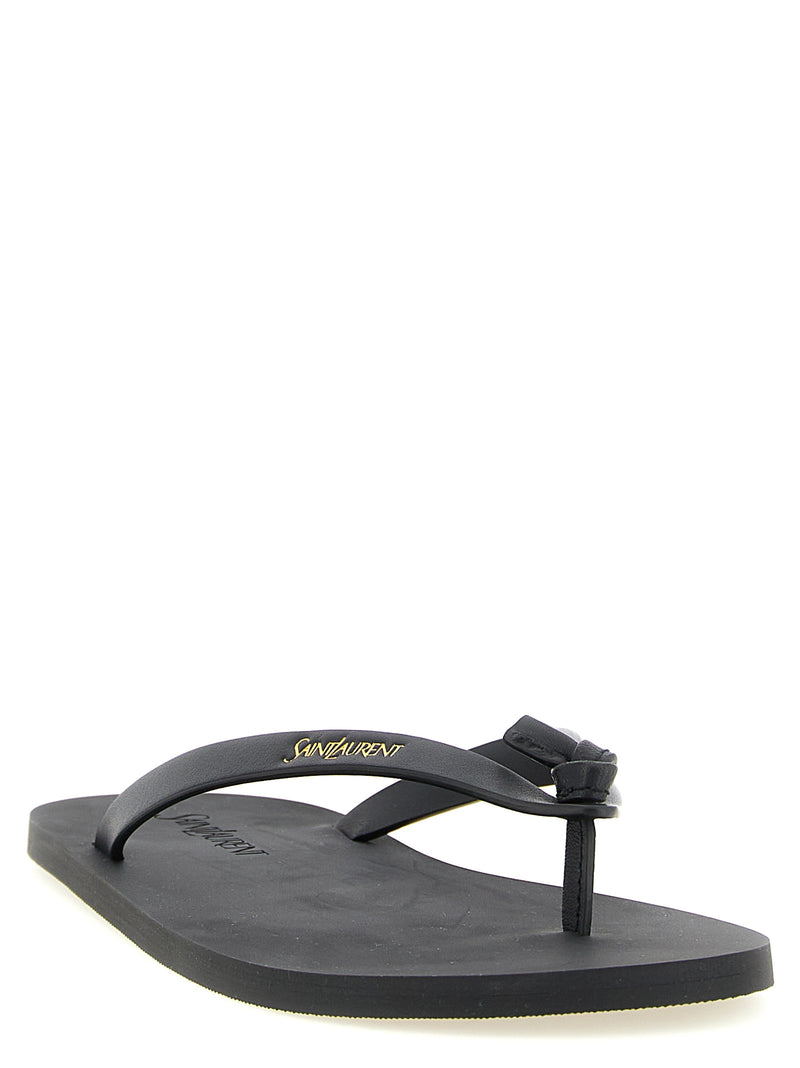 Saint Laurent Pool Sandals | Urbalenti™ NYC
