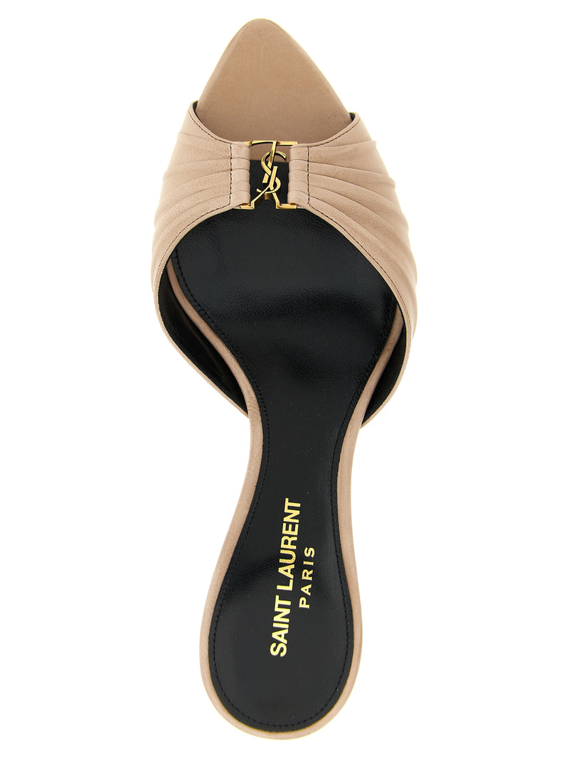Saint Laurent Babylone Mules | Urbalenti™ NYC