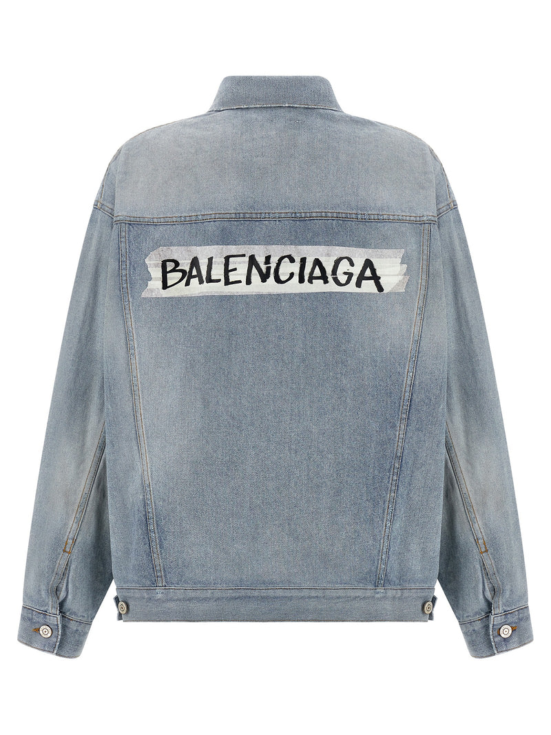Balenciaga Masking Tape Jacket | Urbalenti™ NYC
