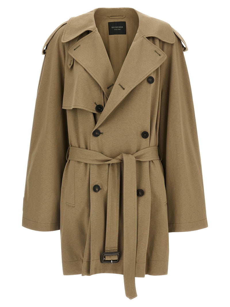 Balenciaga Balenciaga Cotton Trench Coat