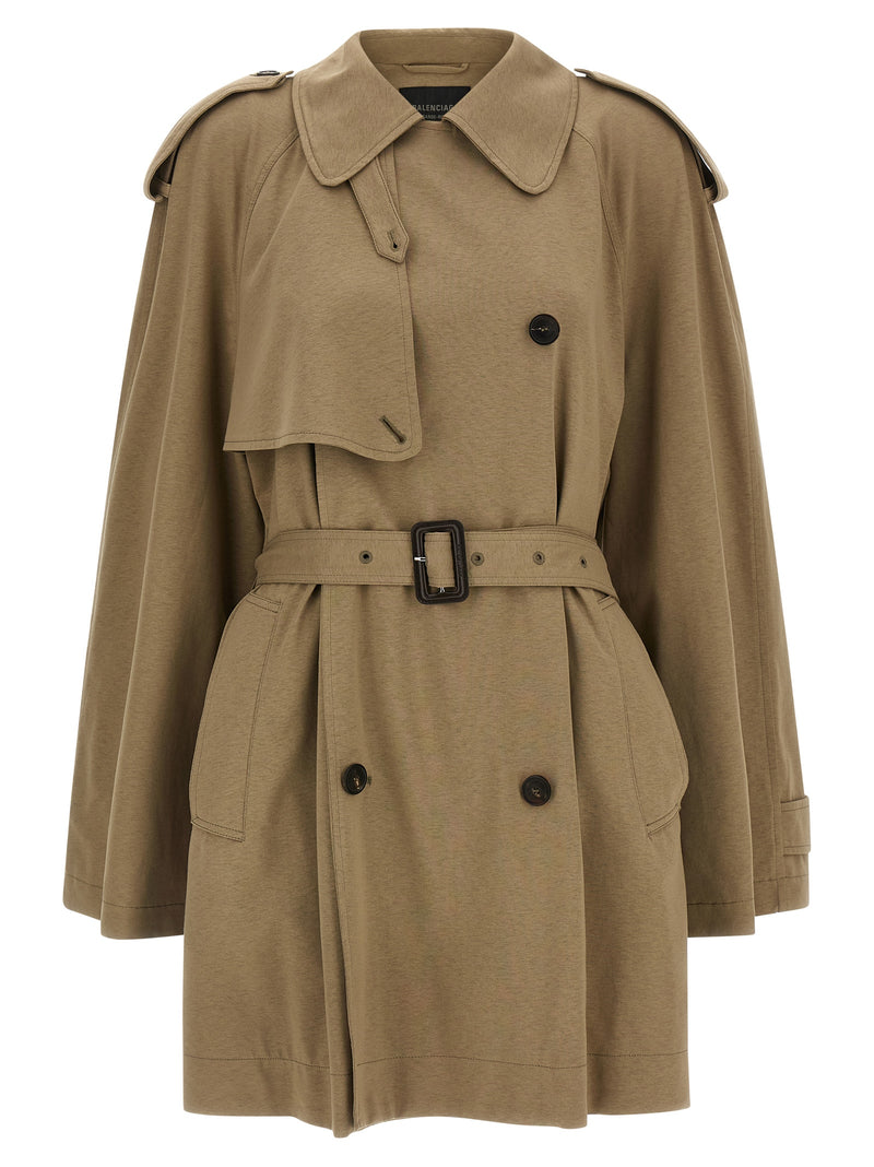 Balenciaga Balenciaga Cotton Trench Coat
