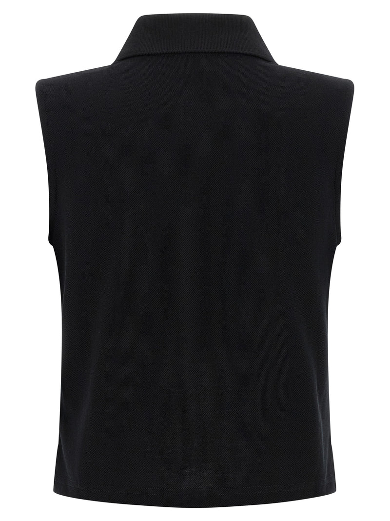 Saint Laurent Cassandre Embroidered Polo Shirt | Urbalenti™ NYC