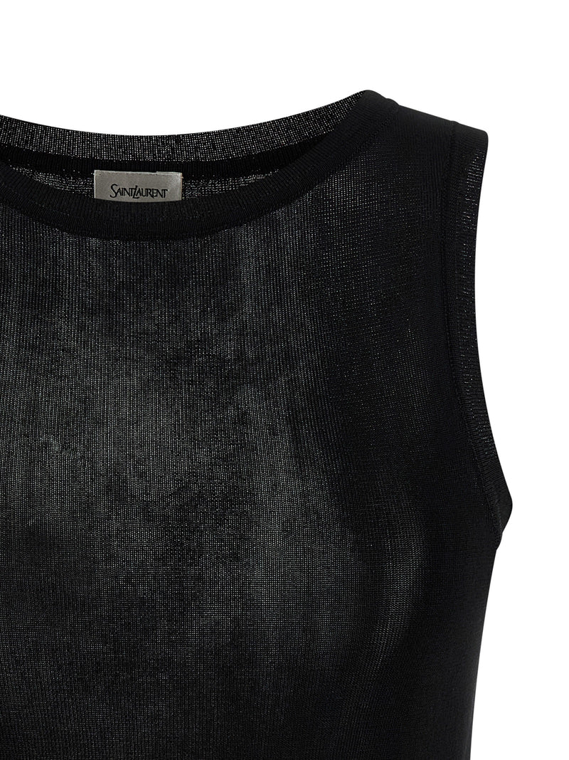 Saint Laurent Viscose Top | Urbalenti™ NYC