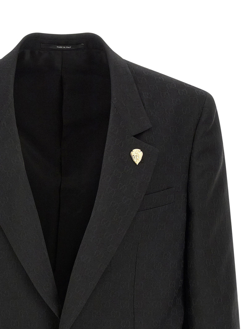 Gucci Gucci Gg Canvas Blazer