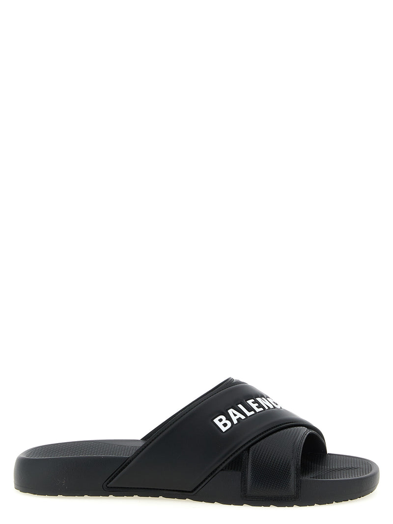 Balenciaga Balenciaga Sporty Pool Slides
