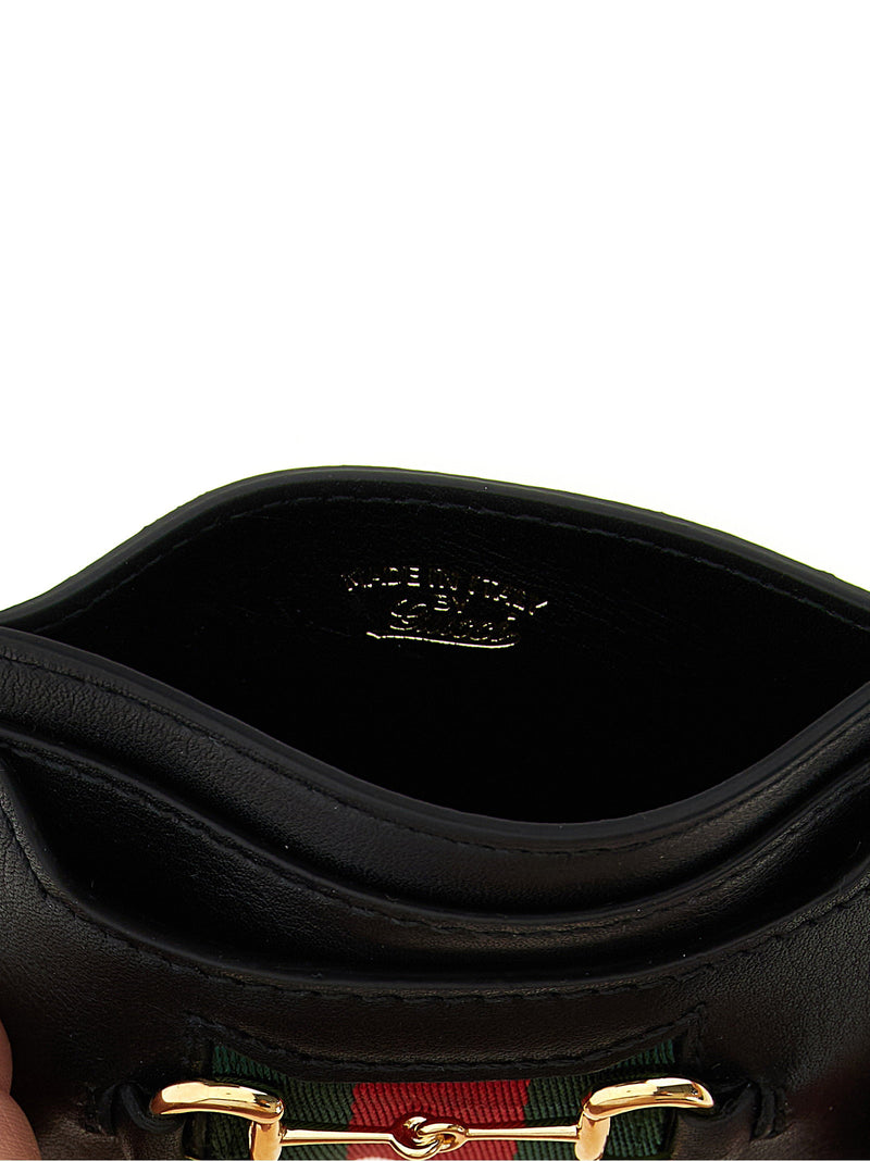 Gucci Web Horsebit Gucci Card Holder