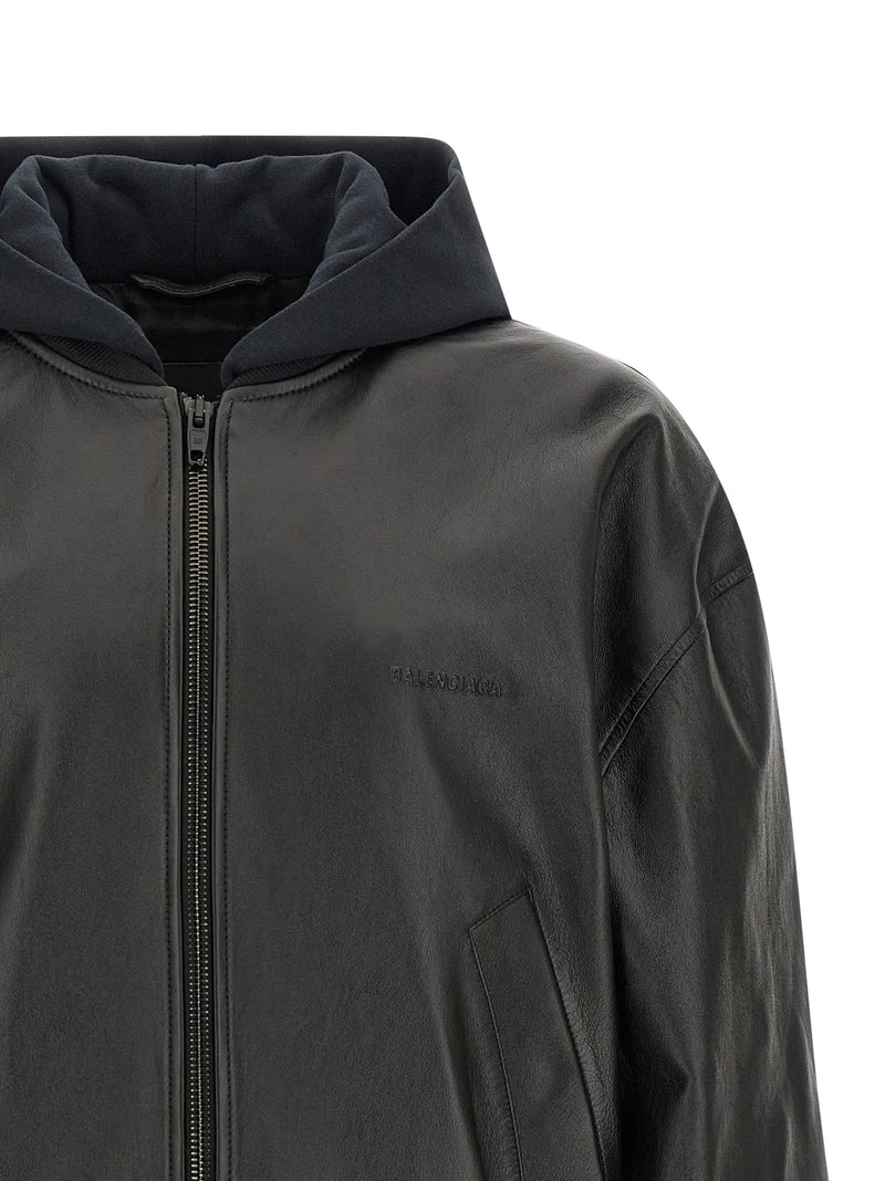 Balenciaga Salon De Couture Bomber Jacket | Urbalenti™ NYC