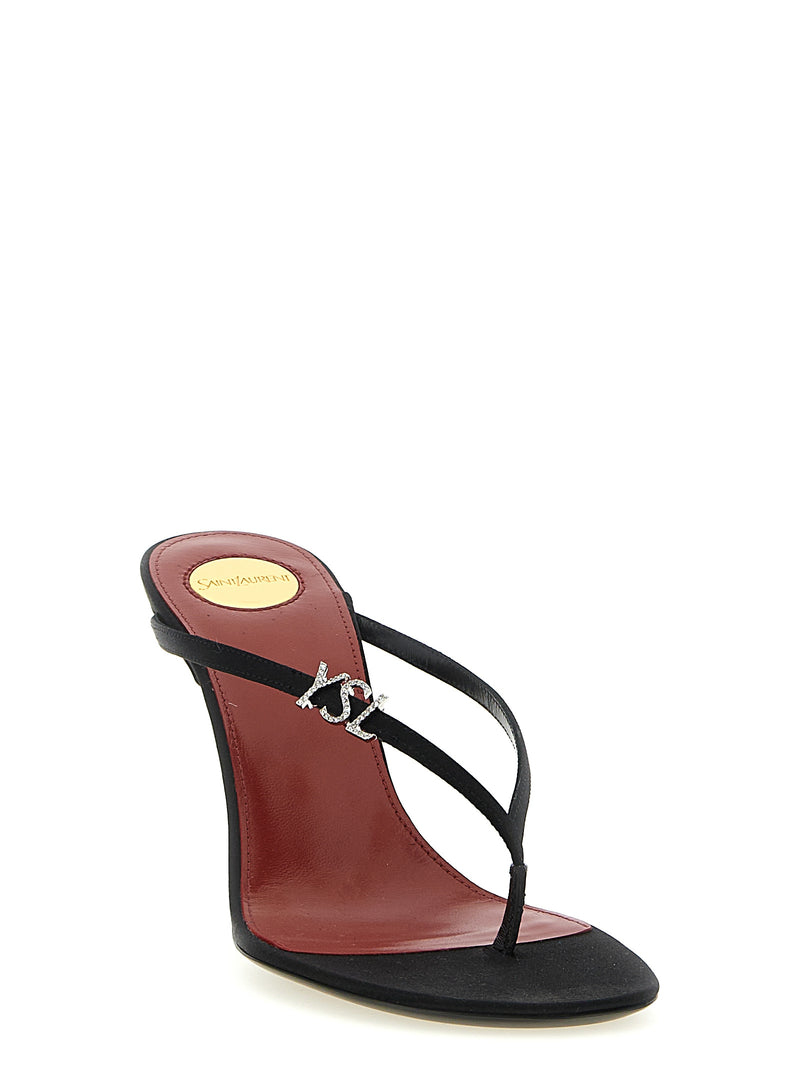 Saint Laurent Jerry Mules | Urbalenti™ NYC