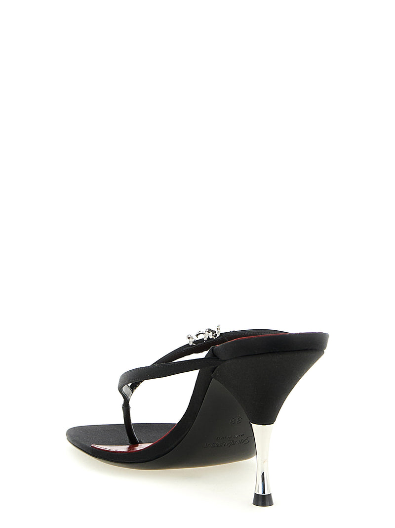 Saint Laurent Jerry Mules | Urbalenti™ NYC