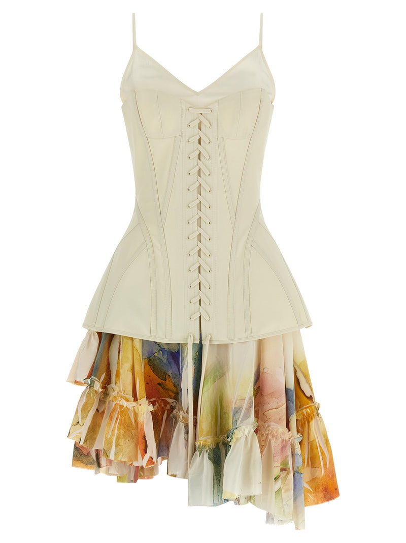 Alexander McQueen Corset Dress Variant 2 | Urbalenti™ NYC