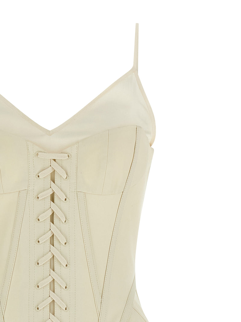 Alexander McQueen Corset Dress Variant 2 | Urbalenti™ NYC
