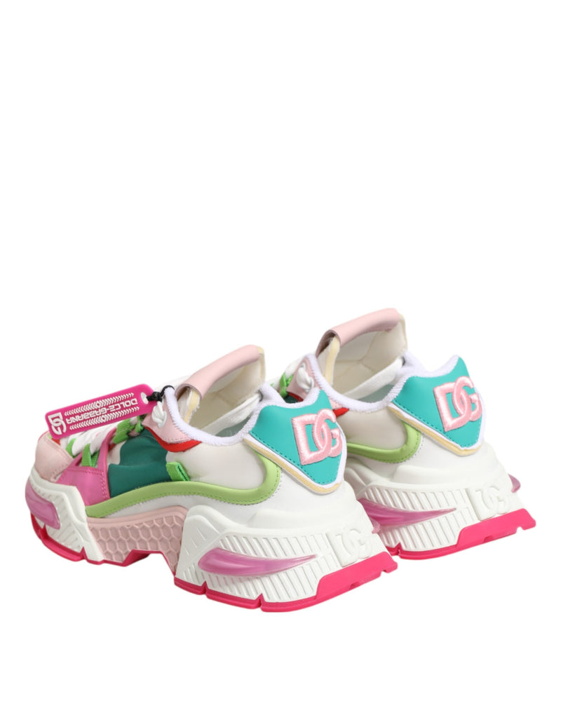 Baskets basses Airmaster en cuir multicolore Dolce & Gabbana