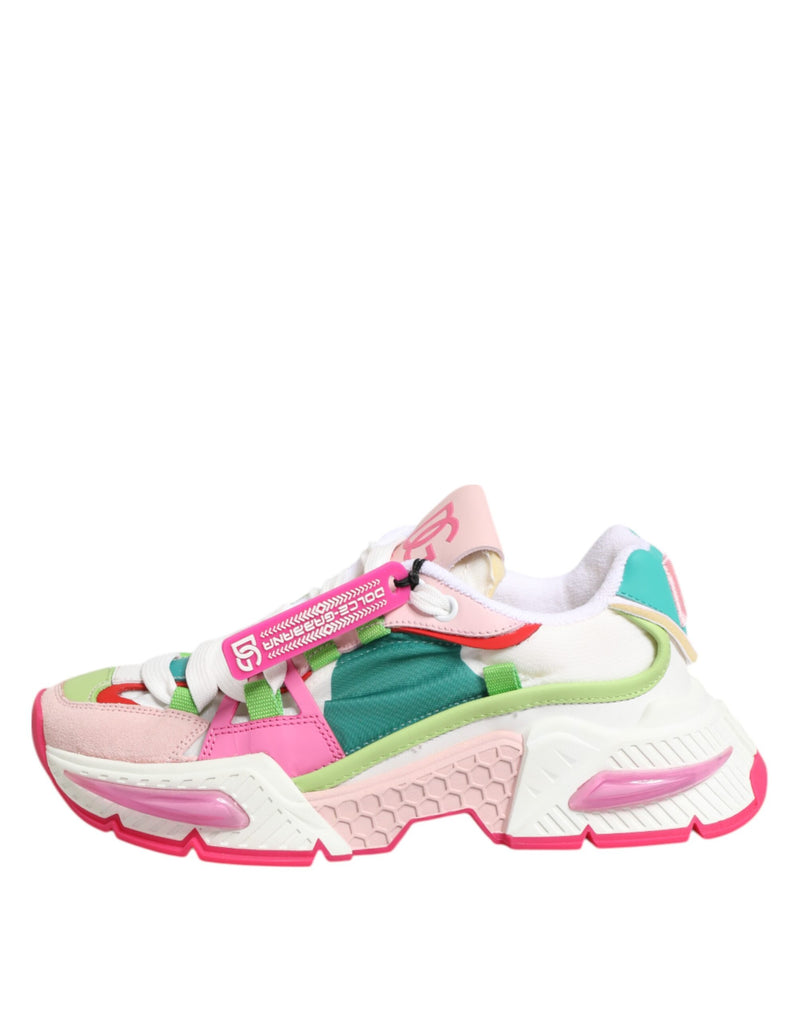 Baskets basses Airmaster en cuir multicolore Dolce & Gabbana