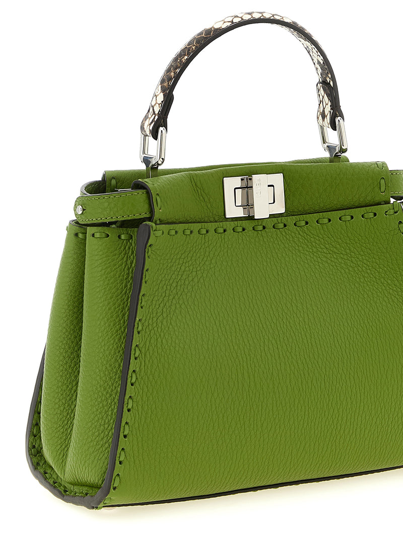 Fendi Peekaboo Mini Handbag - Style 3F1WMT | URBALENTI™