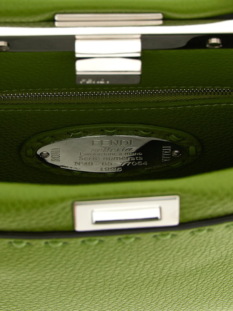 Fendi Peekaboo Mini Handbag - Style 3F1WMT | URBALENTI™