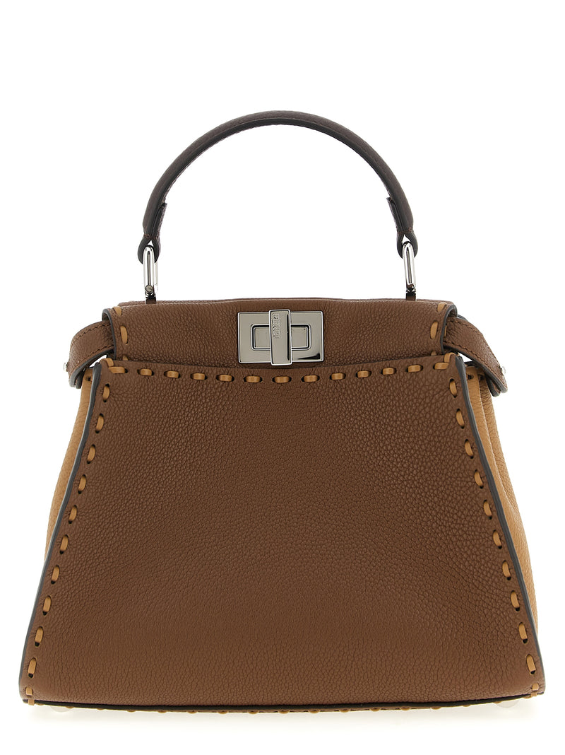 Fendi Peekaboo Selleria Mini Handbag | URBALENTI™ NYC