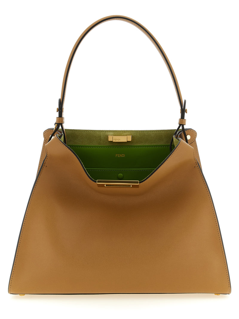 Fendi Way Medium Handbag - Suede - Style FF1V0G | Urbalenti™ NYC