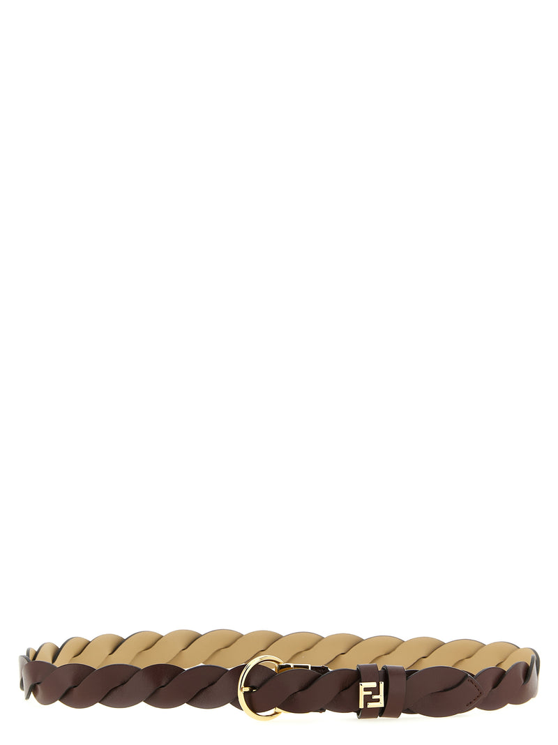Fendi Fendi Ff Reversible Belt
