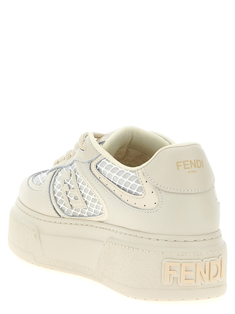 Fendi Match Sneakers - Leather Platform - Style 2F1SZJ | Urbalenti | Urb... | Urbalenti™ NYC